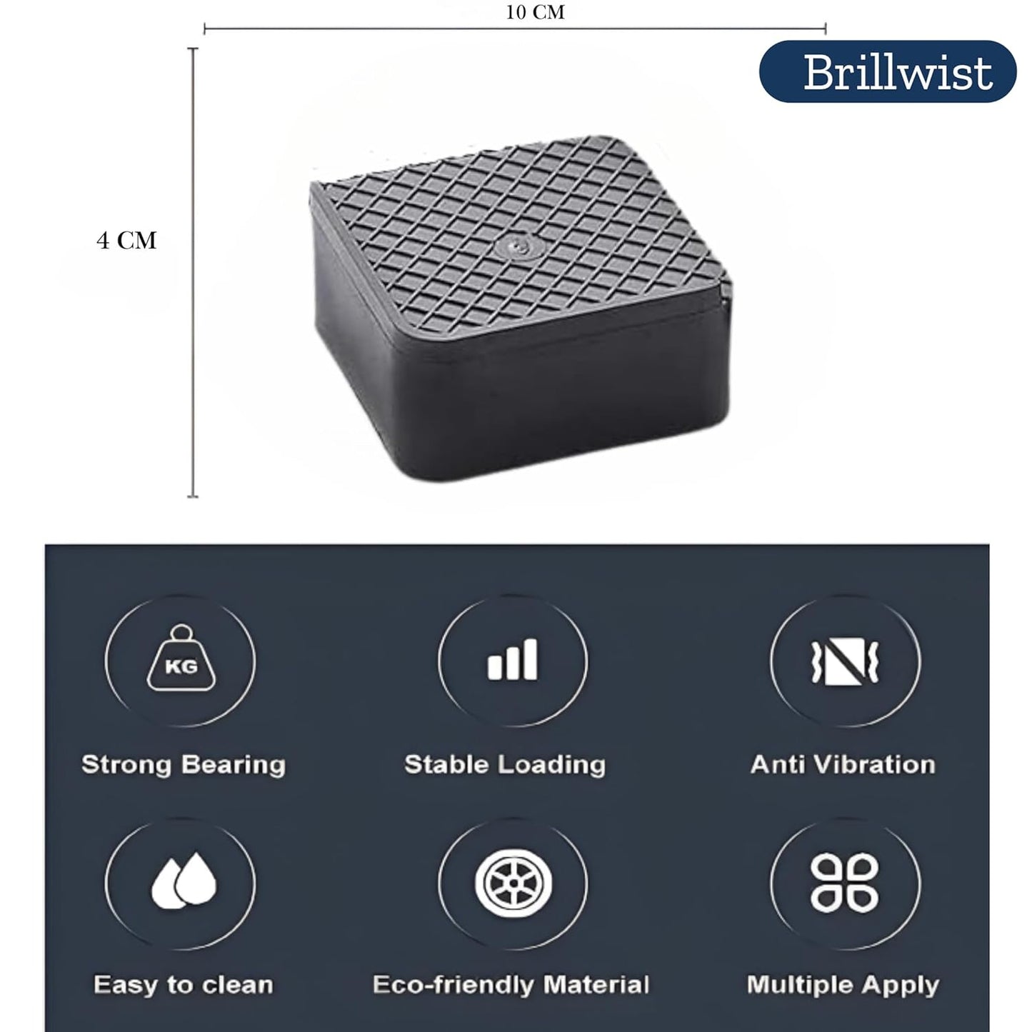 Furniture Pads β Anti-Slip Plastic Pads for Floor Protection