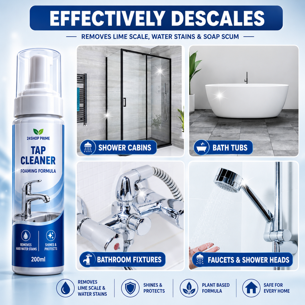 3-Pack Kitchen Cleaner, Tap Cleaner & Toilet Cleaner Combo