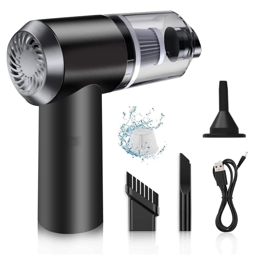 3-in-1 Portable Car Vacuum Cleaner with Blower