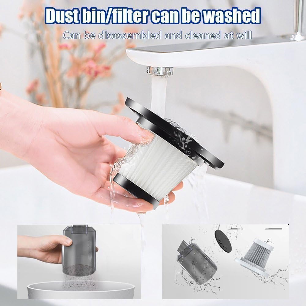3-in-1 Portable Car Vacuum Cleaner with Blower
