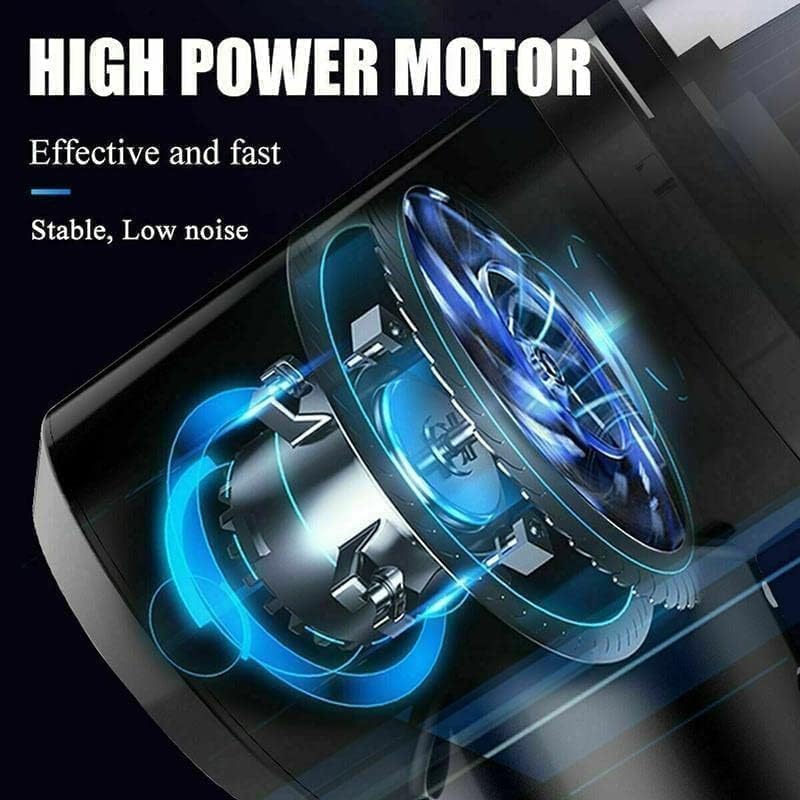 3-in-1 Portable Car Vacuum Cleaner with Blower