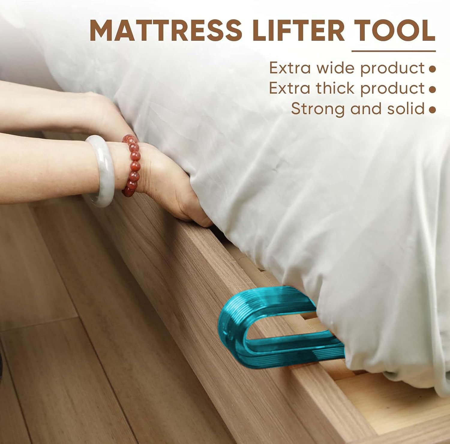 Mattress Lifter & Bed Sheet Tucker Tool