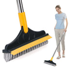 2-in-1 Bathroom Cleaning Brush with Wiper