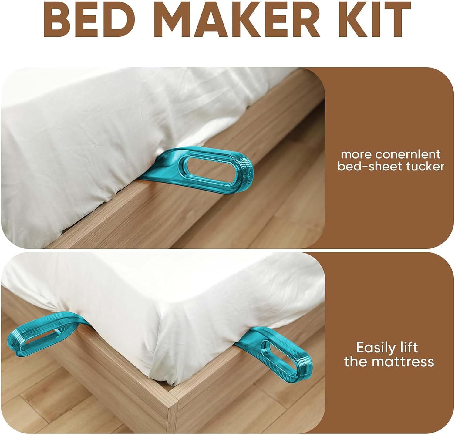 Mattress Lifter & Bed Sheet Tucker Tool