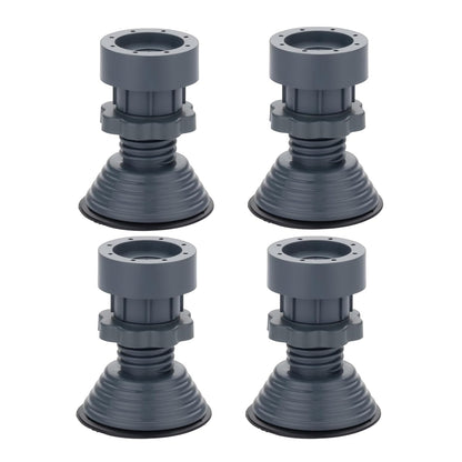 HRK Washing Machine Vibration Pads – 4 Pcs Set | Adjustable Anti-Slip Feet for Washer, Dryer, Refrigerator, Furniture | Shock Absorbing Support Stand