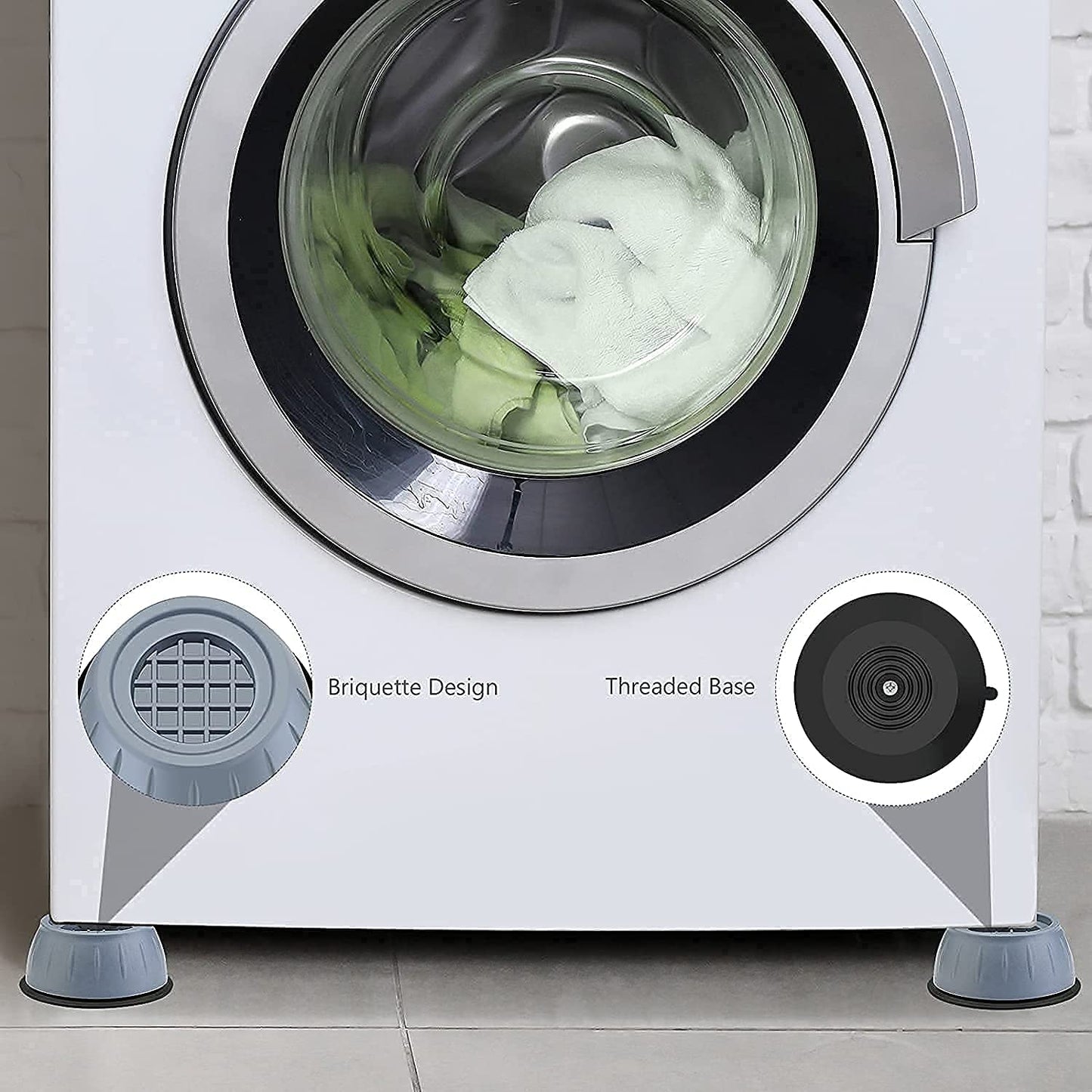 Anti Vibration washing machine pads (set of 4)