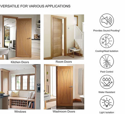 Door Bottom Sealing Strip Guard