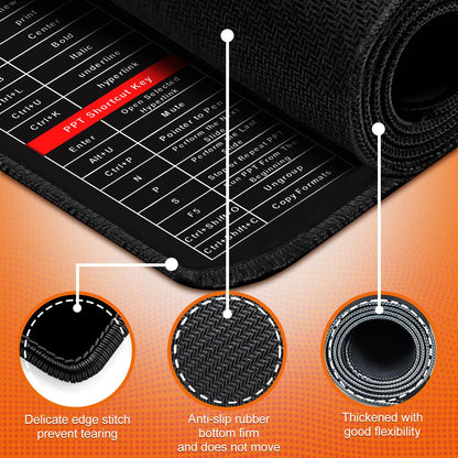 Keyboard Shortcut Mouse Pad