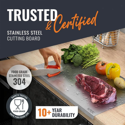 Premium Stainless Steel Chopping Board