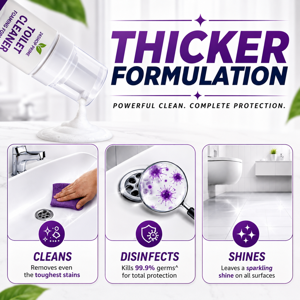 3-Pack Kitchen Cleaner, Tap Cleaner & Toilet Cleaner Combo